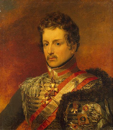 George Dawe Portrait of Peter Graf von der Pahlen russian Cavalry General. Spain oil painting art